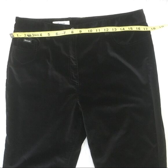 Faconnable black velvet classic jacket pant set 10 - Picture 9 of 15